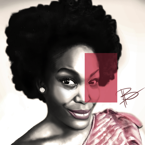 drawing of girl