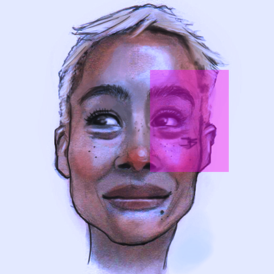 drawing of a girl